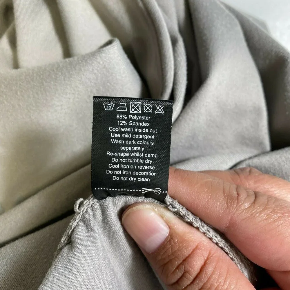 Balance Athletica Womens Gray Slash Pocket Regular Fit Jogger Pants Size Small - Picture 10 of 10